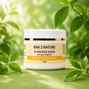 d tan face scrub
